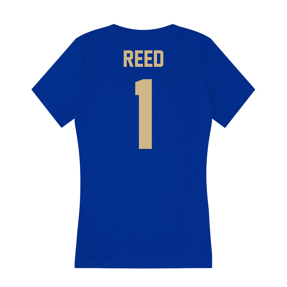 Tulsa - NCAA Men's Basketball : Matt Reed - Women's V-Neck T-Shirt-1