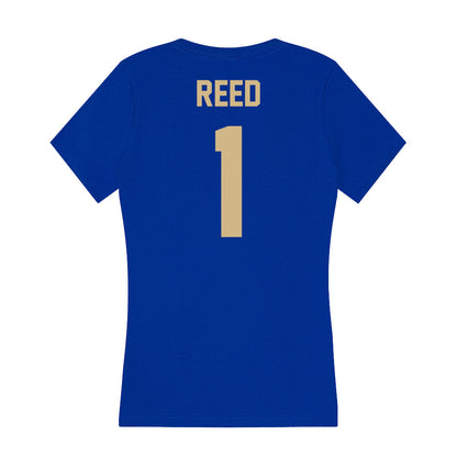 Tulsa - NCAA Men's Basketball : Matt Reed - Women's V-Neck T-Shirt-1