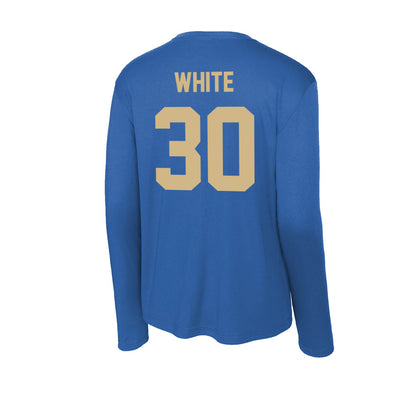 Tulsa - NCAA Football : Maruio White - Performance Long Sleeve T-Shirt-1