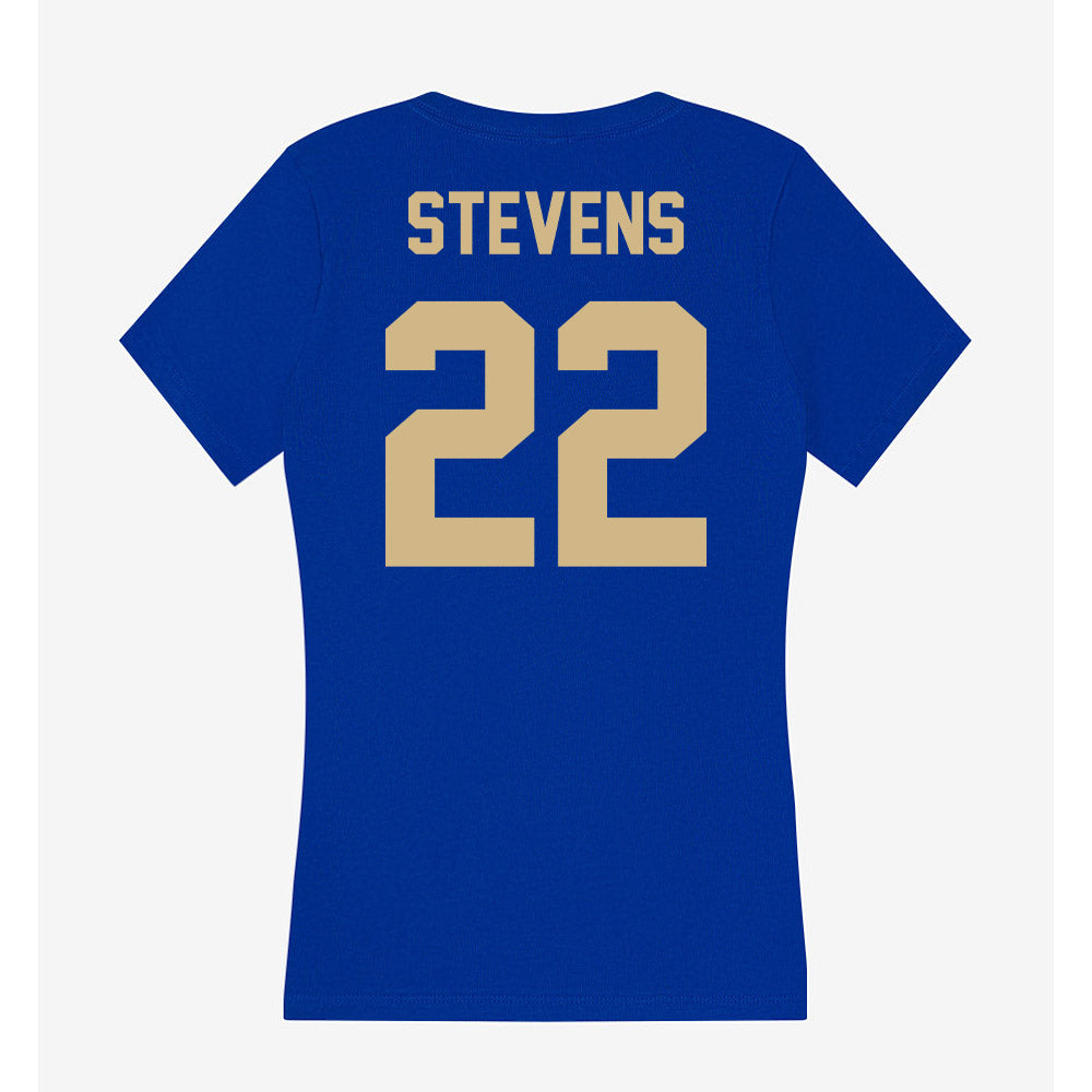 Tulsa - NCAA Men's Soccer : Danny Stevens - Women's V-Neck T-Shirt-1