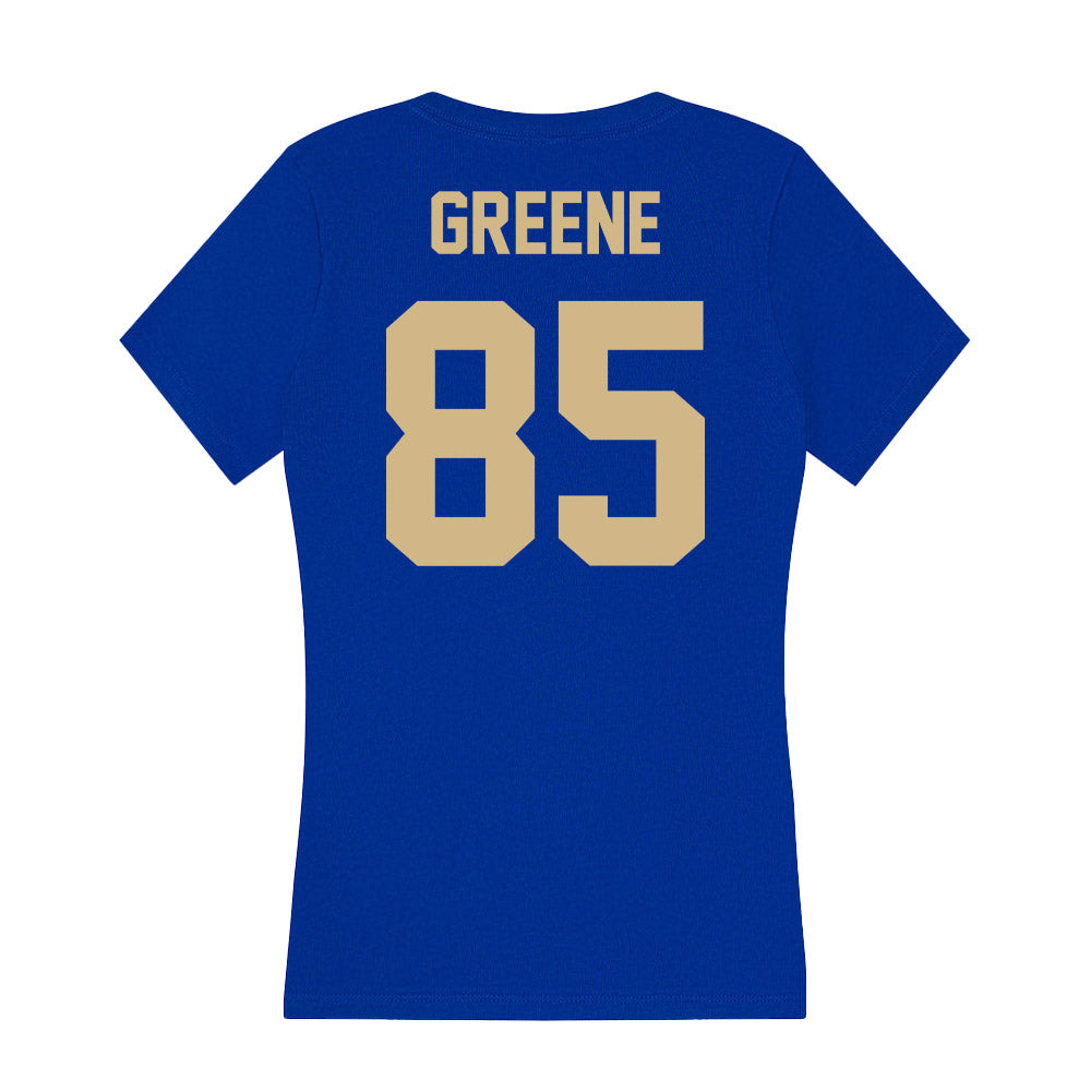 Tulsa - NCAA Football : Cole Greene - Women's V-Neck T-Shirt-1