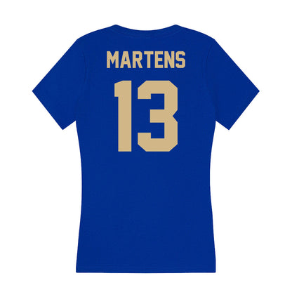 Tulsa - NCAA Women's Soccer : Jordan Martens - Women's V-Neck T-Shirt-1