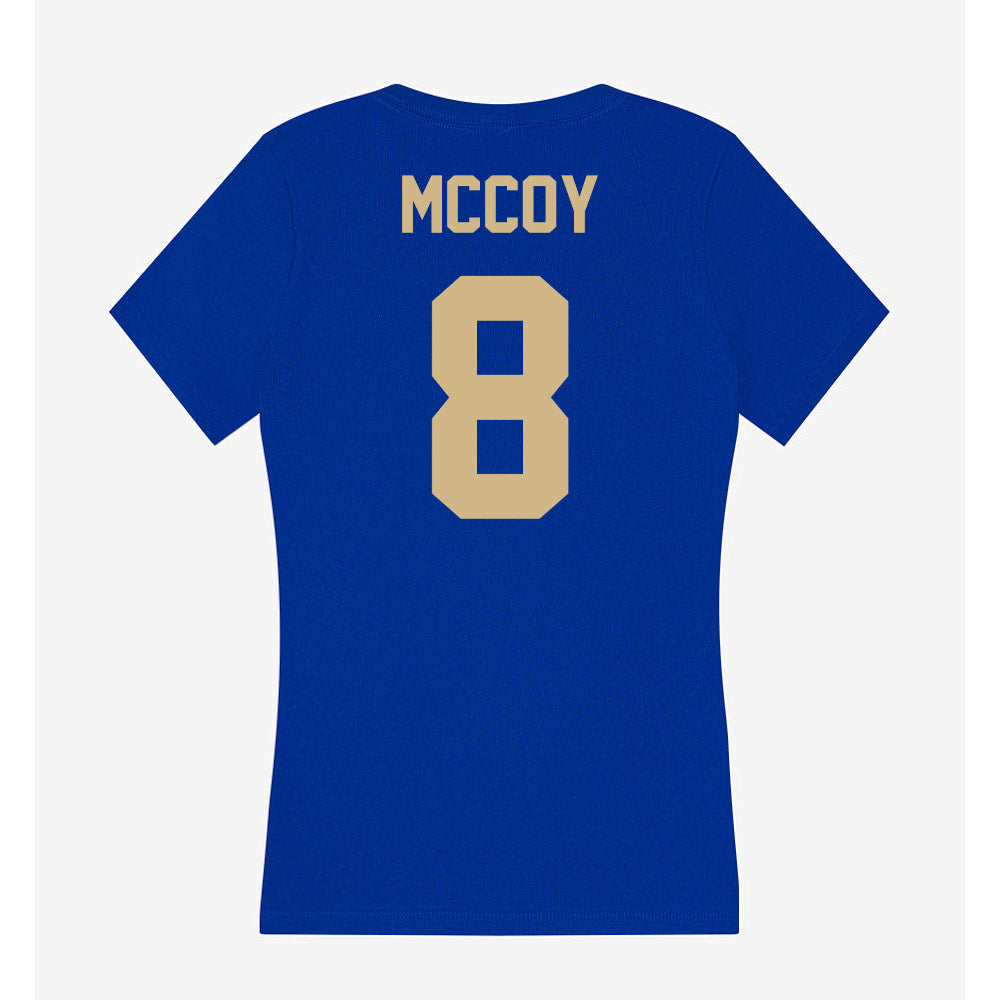 Tulsa - NCAA Women's Volleyball : Kylee McCoy - Women's V-Neck T-Shirt-1