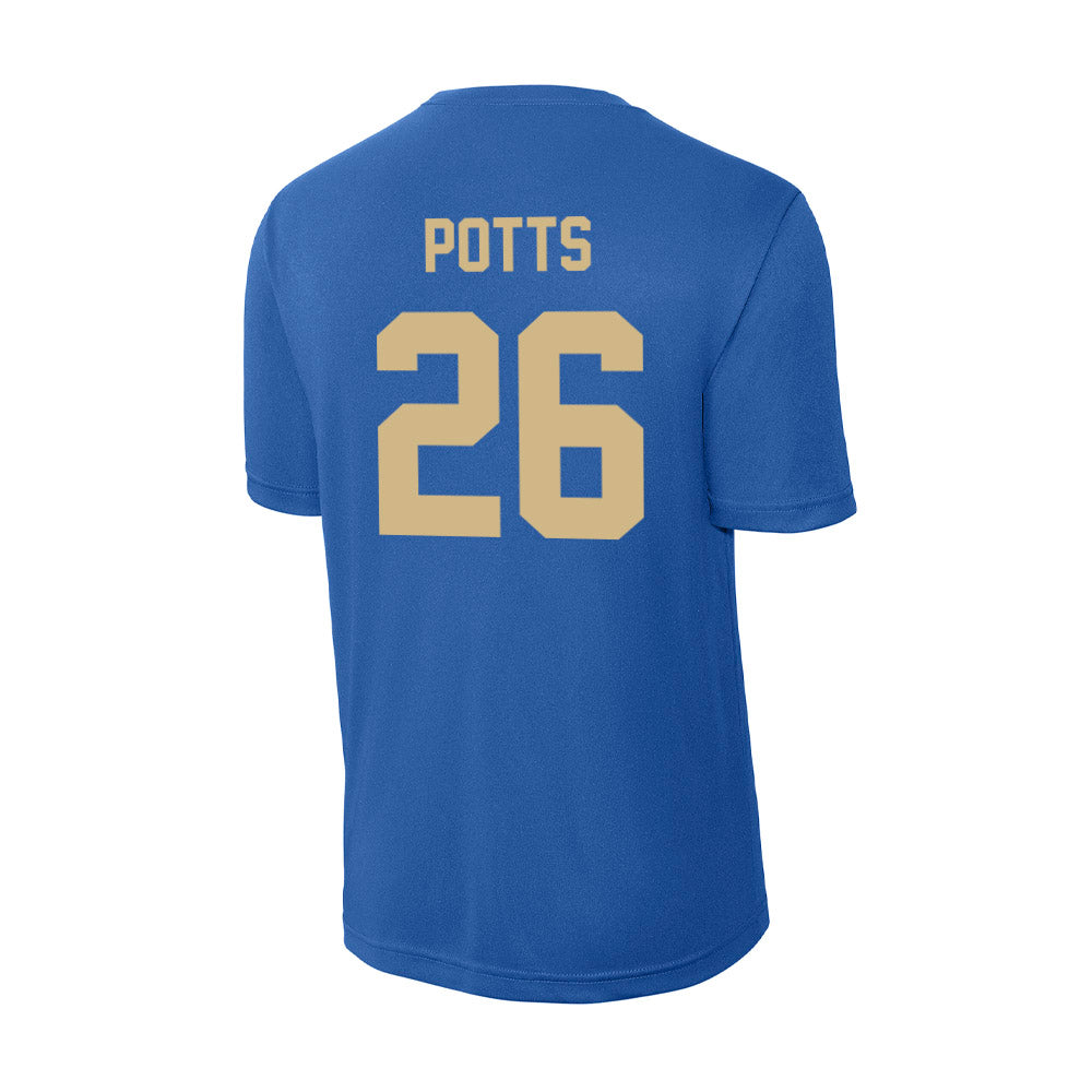 Tulsa - NCAA Football : Elijah Potts - Activewear T-Shirt-1