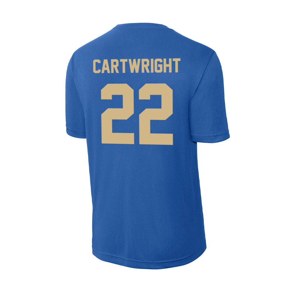 Tulsa - NCAA Women's Basketball : Mady Cartwright - Performance T-Shirt-1