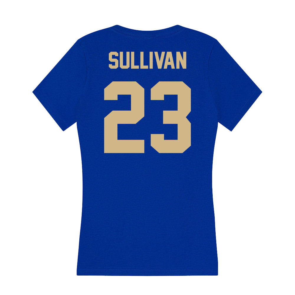 Tulsa - NCAA Women's Basketball : Whitney Sullivan - Women's V-Neck T-Shirt-1