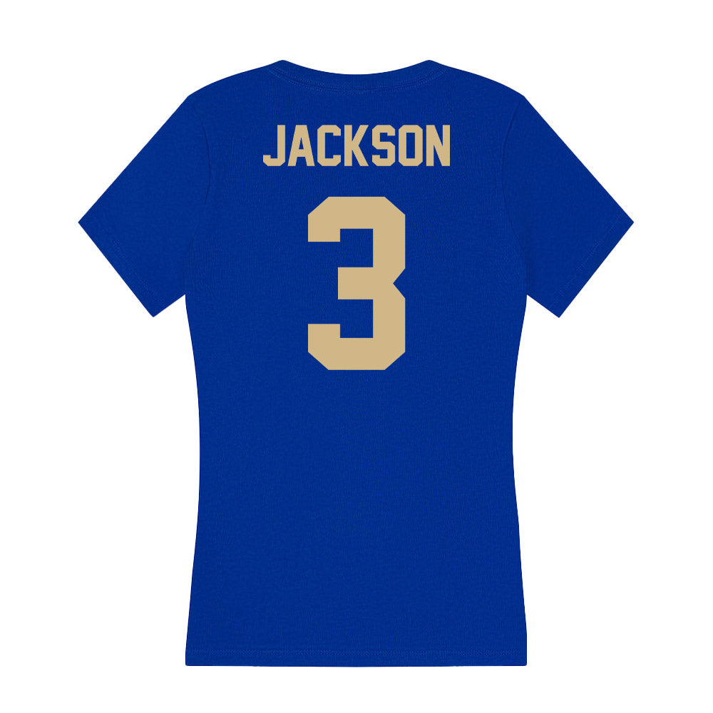 Tulsa - NCAA Football : Bill Jackson - Women's V-Neck T-Shirt-1