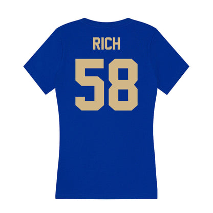 Tulsa - NCAA Football : Tyler Rich - Women's V-Neck T-Shirt-1