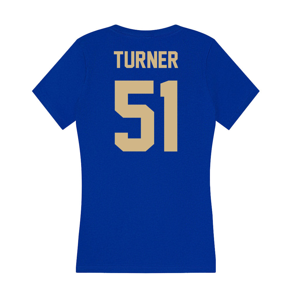 Tulsa - NCAA Softball : Amber Turner - Women's V-Neck T-Shirt-1