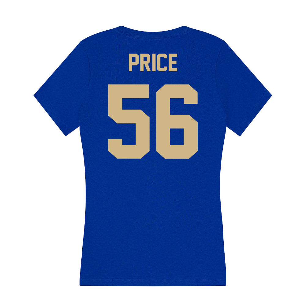 Tulsa - NCAA Football : Nathan Price - Women's V-Neck T-Shirt-1