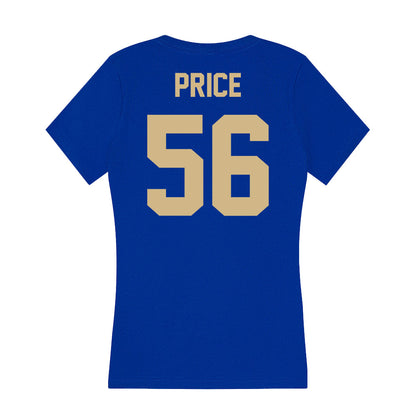 Tulsa - NCAA Football : Nathan Price - Women's V-Neck T-Shirt-1