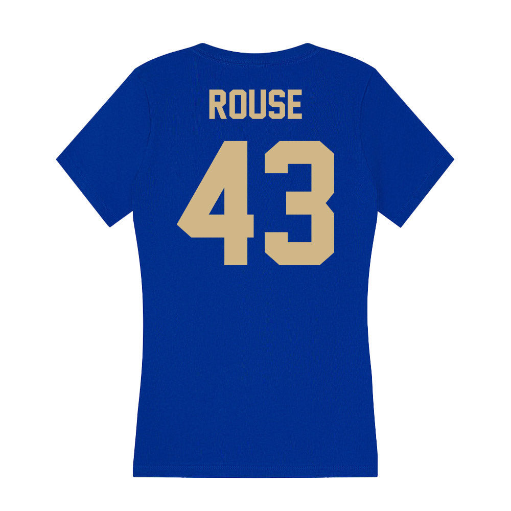 Tulsa - NCAA Football : Bryson Rouse - Women's V-Neck T-Shirt-1