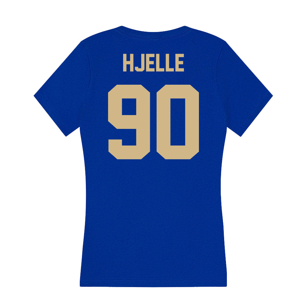 Tulsa - NCAA Football : Joe Hjelle - Women's V-Neck T-Shirt-1