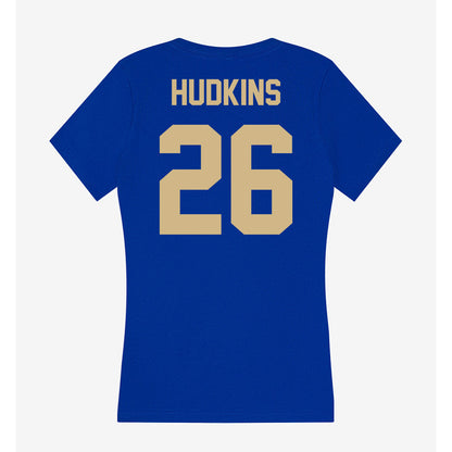 Tulsa - NCAA Women's Soccer : Avery Hudkins - Women's V-Neck T-Shirt-1