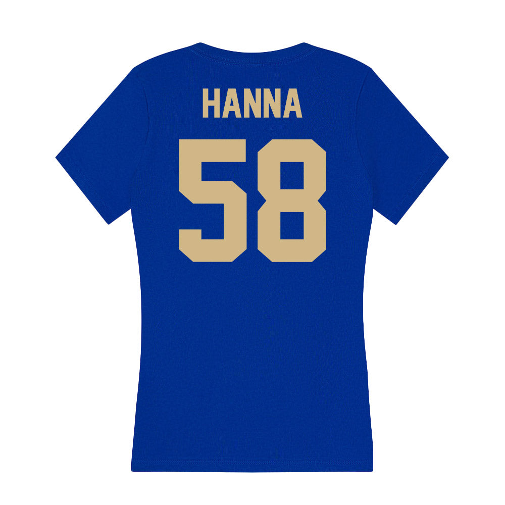 Tulsa - NCAA Football : Denver Hanna - Women's V-Neck T-Shirt-1