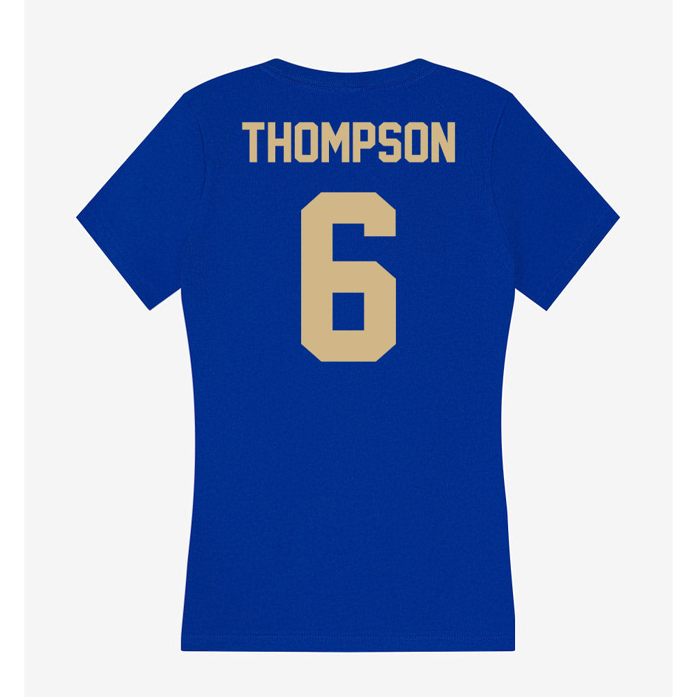Tulsa - NCAA Football : Chris Thompson - Women's V-Neck T-Shirt-1