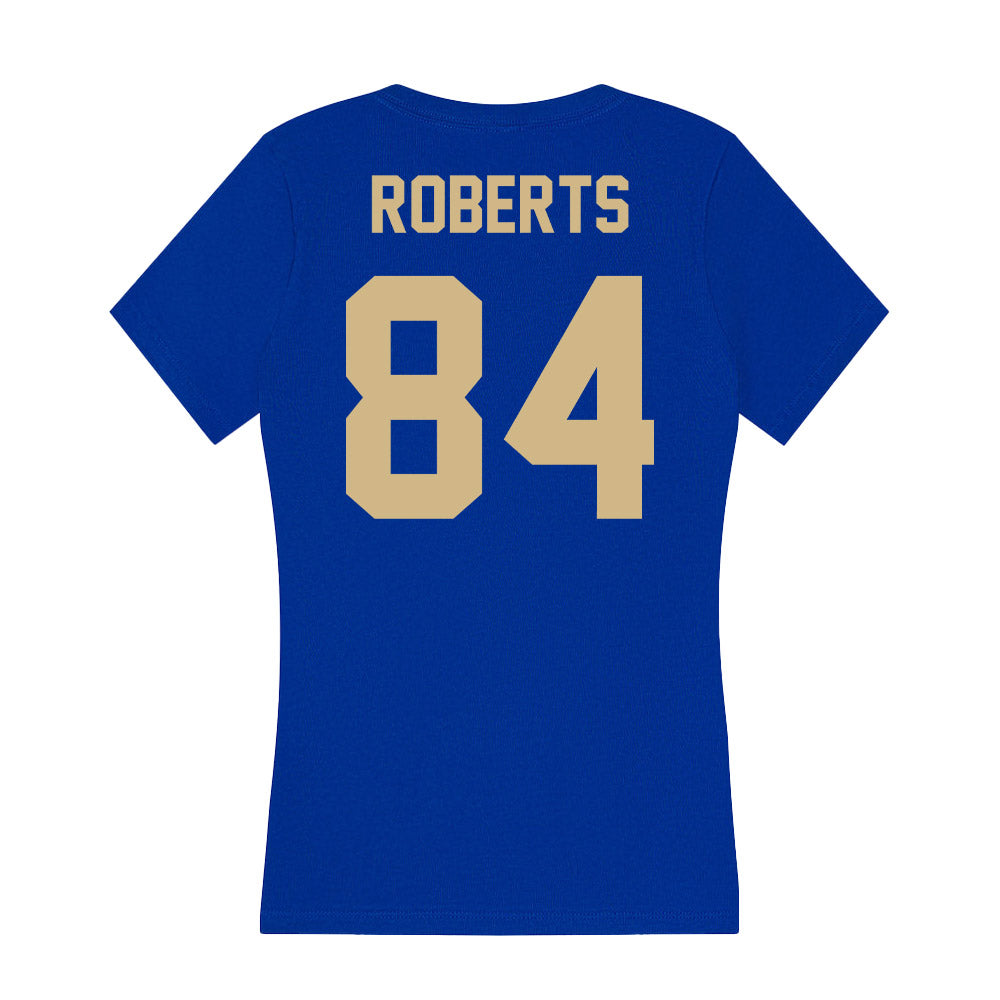 Tulsa - NCAA Football : Jewlyen Roberts - Women's V-Neck T-Shirt-1