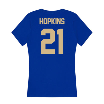 Tulsa - NCAA Softball : Alexa Hopkins - Women's V-Neck T-Shirt-1