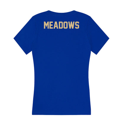 Tulsa - NCAA Women's Track & Field : Makayla Meadows - Women's V-Neck T-Shirt-1