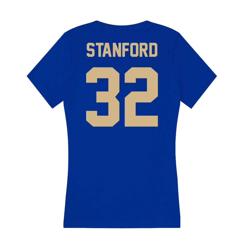 Tulsa - NCAA Football : Scott Stanford - Women's V-Neck T-Shirt-1