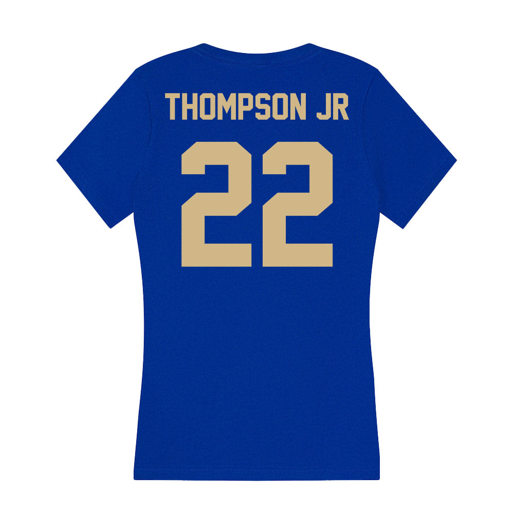 Tulsa - NCAA Football : Chris Thompson Jr - Women's V-Neck T-Shirt-1