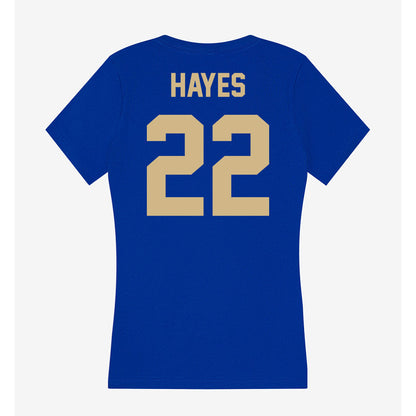 Tulsa - NCAA Softball : Abby Hayes - Women's V-Neck T-Shirt-1