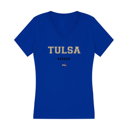 Tulsa - NCAA Women's Soccer : Parker McGraw - Women's V-Neck T-Shirt-0