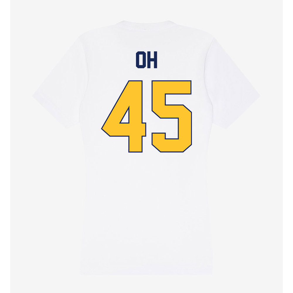 Marquette - NCAA Women's Lacrosse : Mia Oh - Women's V-Neck T-Shirt-1