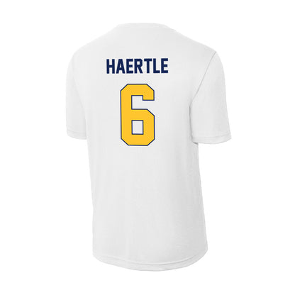 Marquette - NCAA Women's Soccer : Mia Haertle - Activewear T-Shirt-1