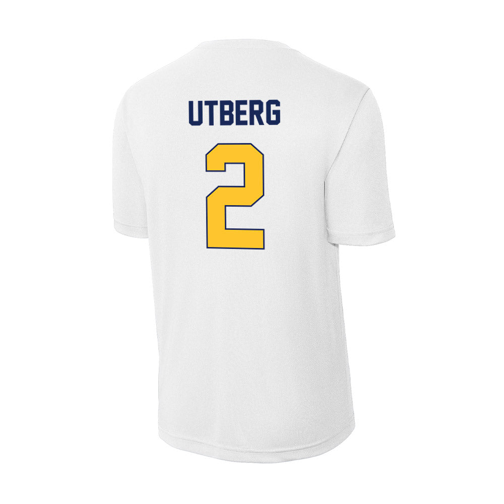 Marquette - NCAA Women's Basketball : Bridget Utberg - Activewear T-Shirt-1