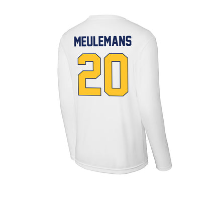 Marquette - NCAA Women's Basketball : Jordan Meulemans - Activewear Long Sleeve T-Shirt-1