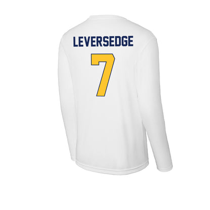 Marquette - NCAA Women's Lacrosse : Riley Leversedge - Activewear Long Sleeve T-Shirt-1