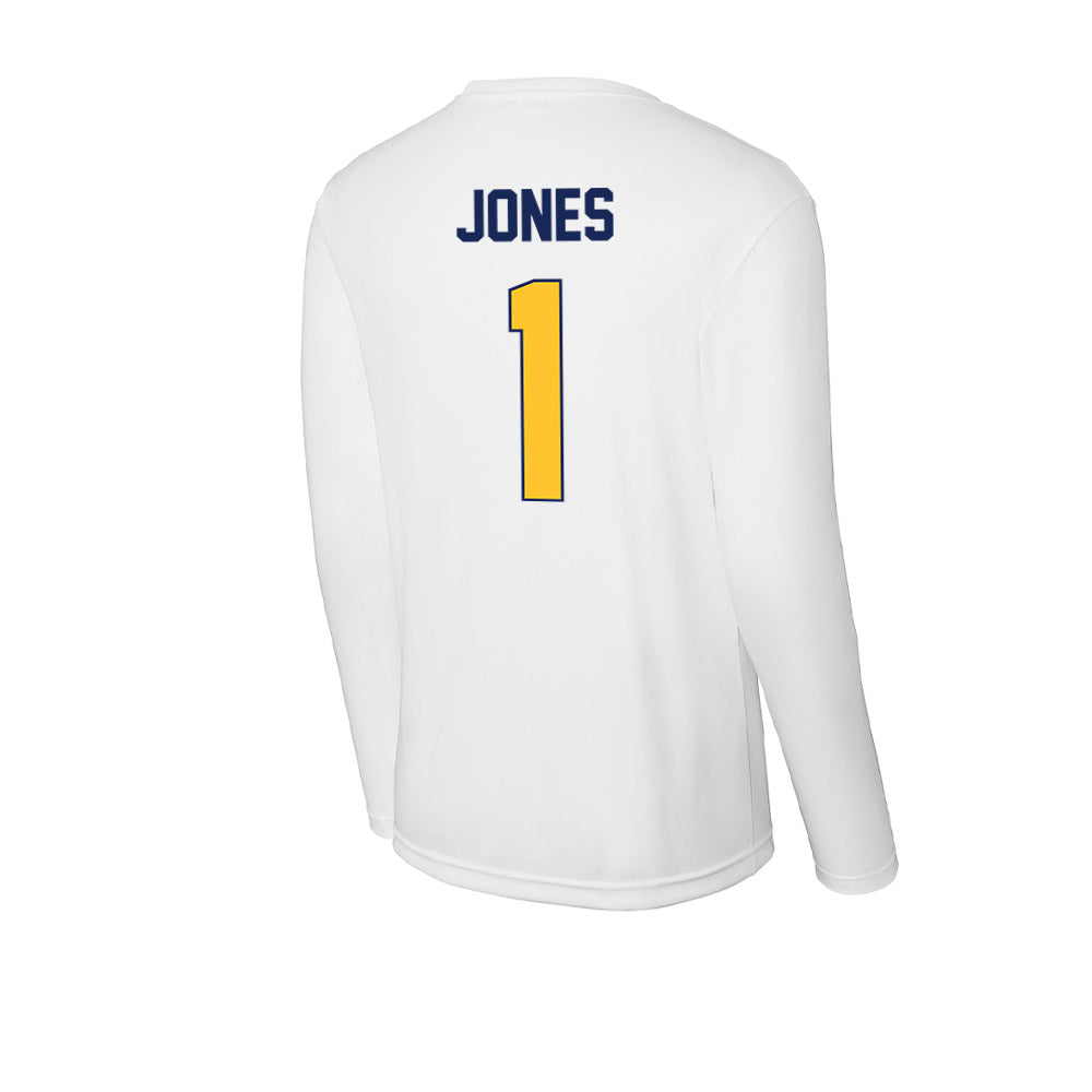 Marquette - NCAA Men's Basketball : Kameron Jones - Activewear Long Sleeve T-Shirt-1