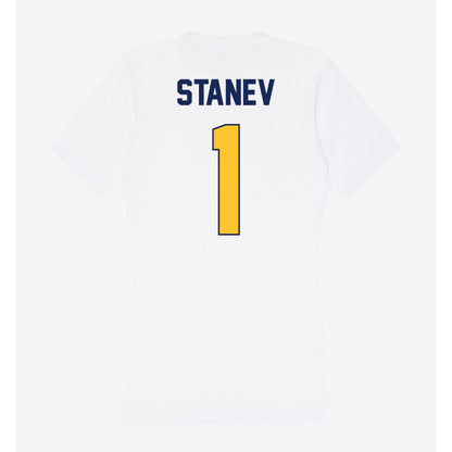 Marquette - NCAA Women's Volleyball : Julia Stanev - Women's V-Neck T-Shirt-1