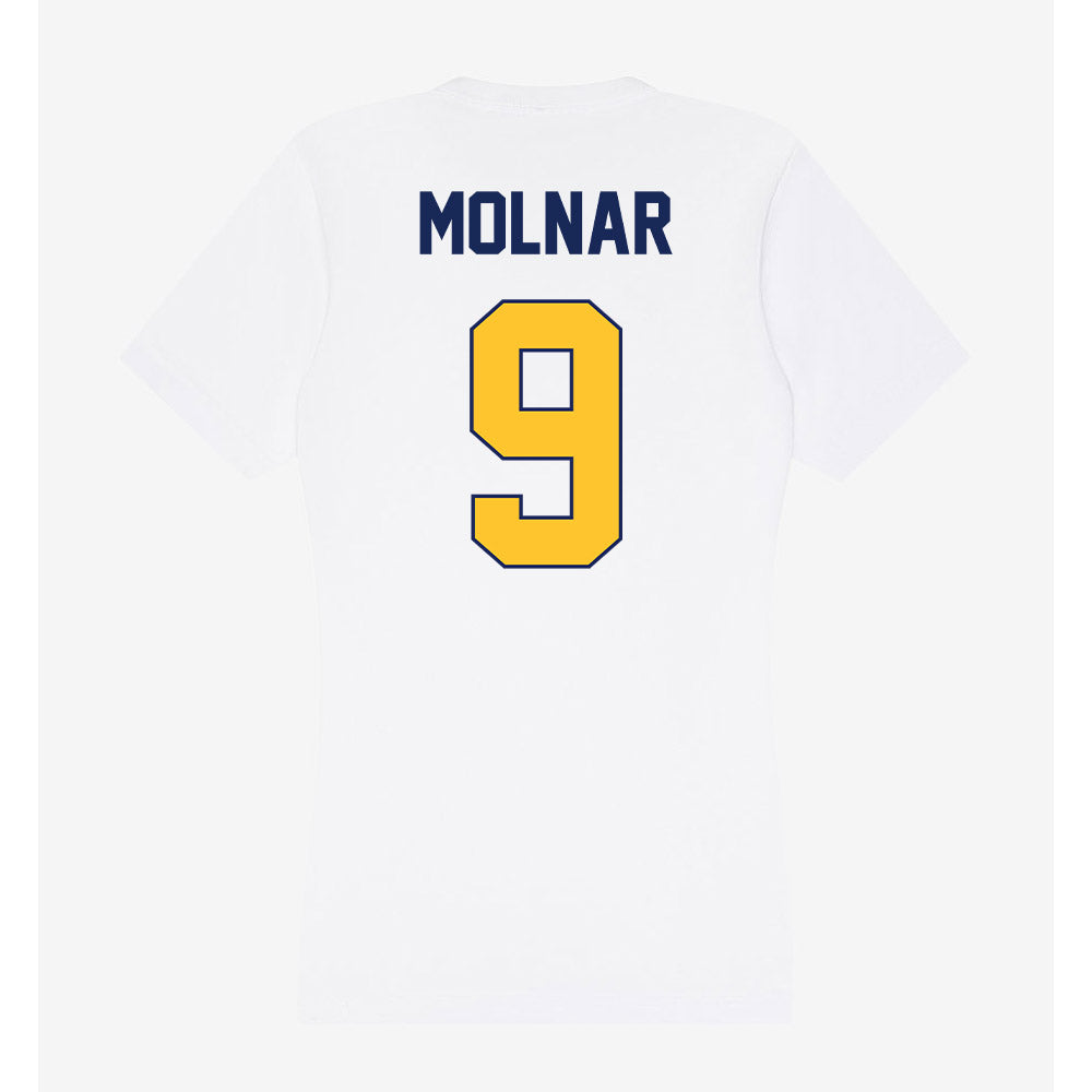 Marquette - NCAA Men's Soccer : Bence Molnar - Women's V-Neck T-Shirt-1