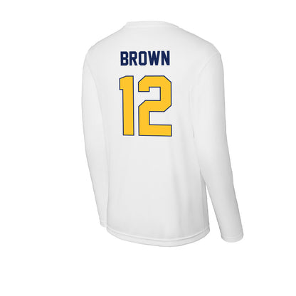 Marquette - NCAA Women's Lacrosse : Campbell Brown - Activewear Long Sleeve T-Shirt-1