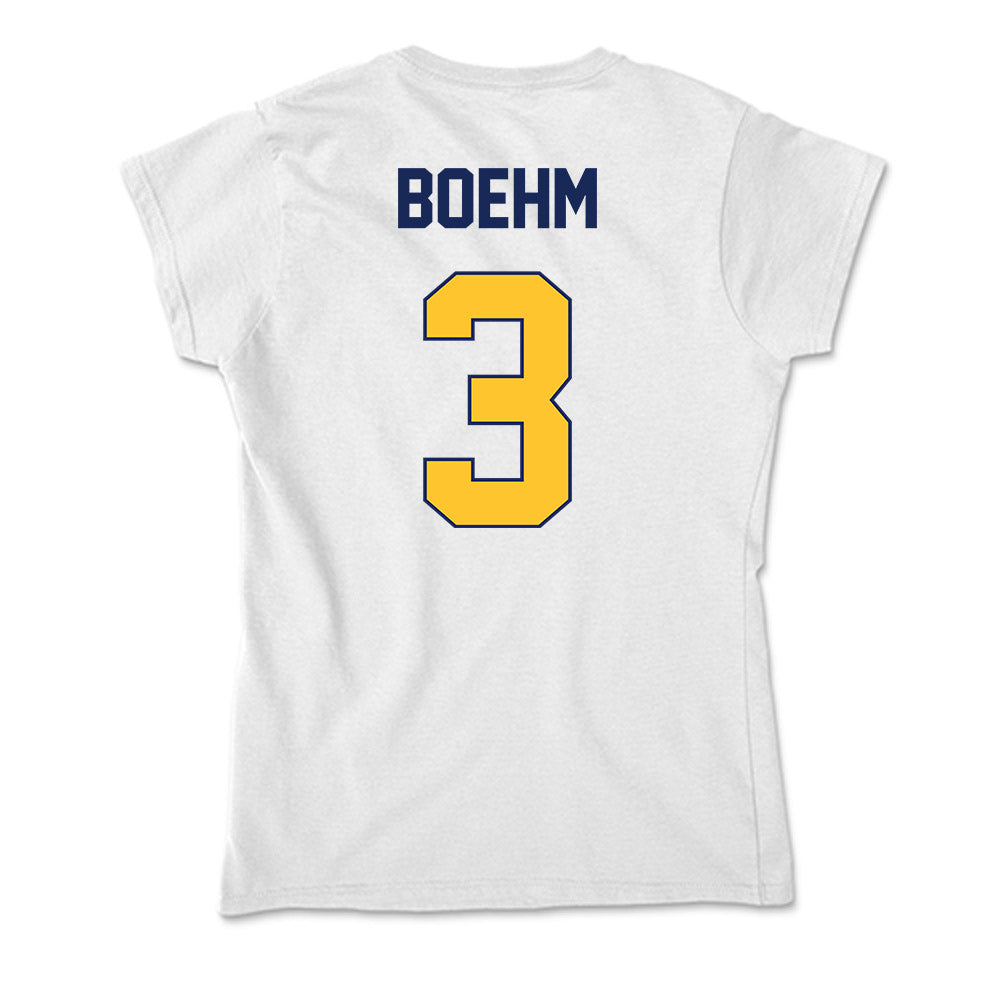 Marquette - NCAA Women's Lacrosse : Tessa Boehm - Soft Style Women’s T-Shirt-1