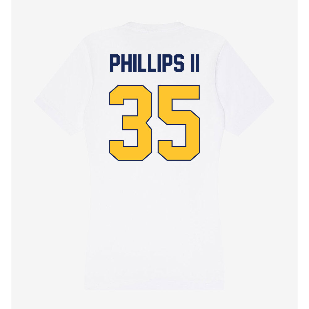 Marquette - NCAA Men's Basketball : Michael Phillips II - Women's V-Neck T-Shirt-1