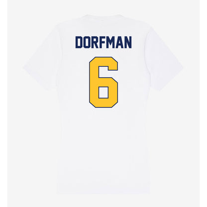 Marquette - NCAA Women's Soccer : Coco Dorfman - Women's V-Neck T-Shirt-1