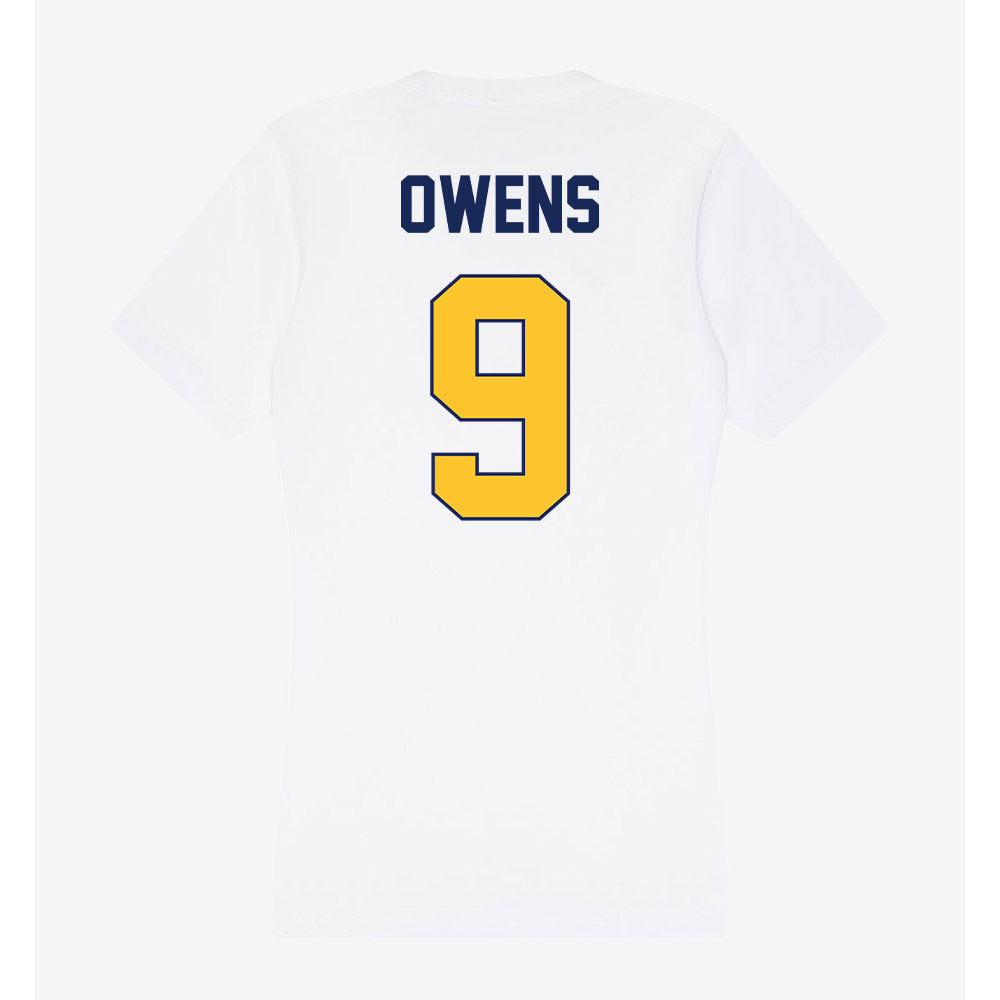 Marquette - NCAA Men's Basketball : Damarius Owens - Women's V-Neck T-Shirt-1