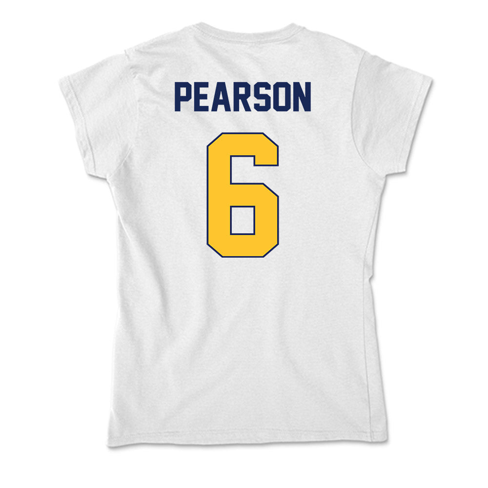Marquette - NCAA Men's Basketball : Sheek Pearson - Soft Style Women’s T-Shirt-1