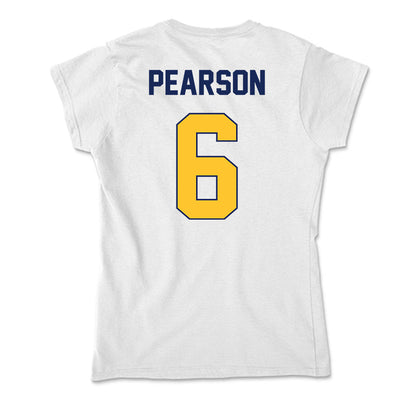 Marquette - NCAA Men's Basketball : Sheek Pearson - Soft Style Women’s T-Shirt-1