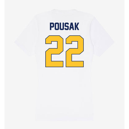 Marquette - NCAA Men's Lacrosse : Benjamin Pousak - Women's V-Neck T-Shirt-1