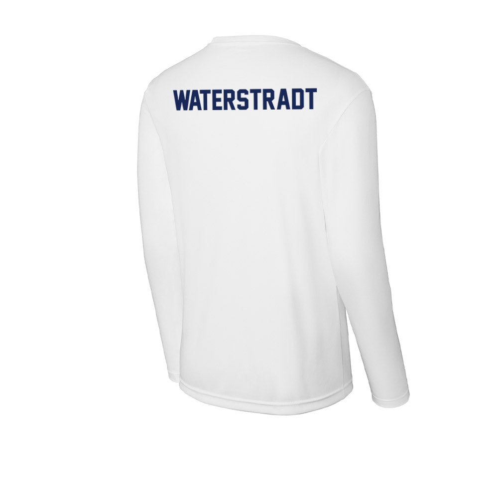 Marquette - NCAA Men's Track & Field : Will Waterstradt - Activewear Long Sleeve T-Shirt-1