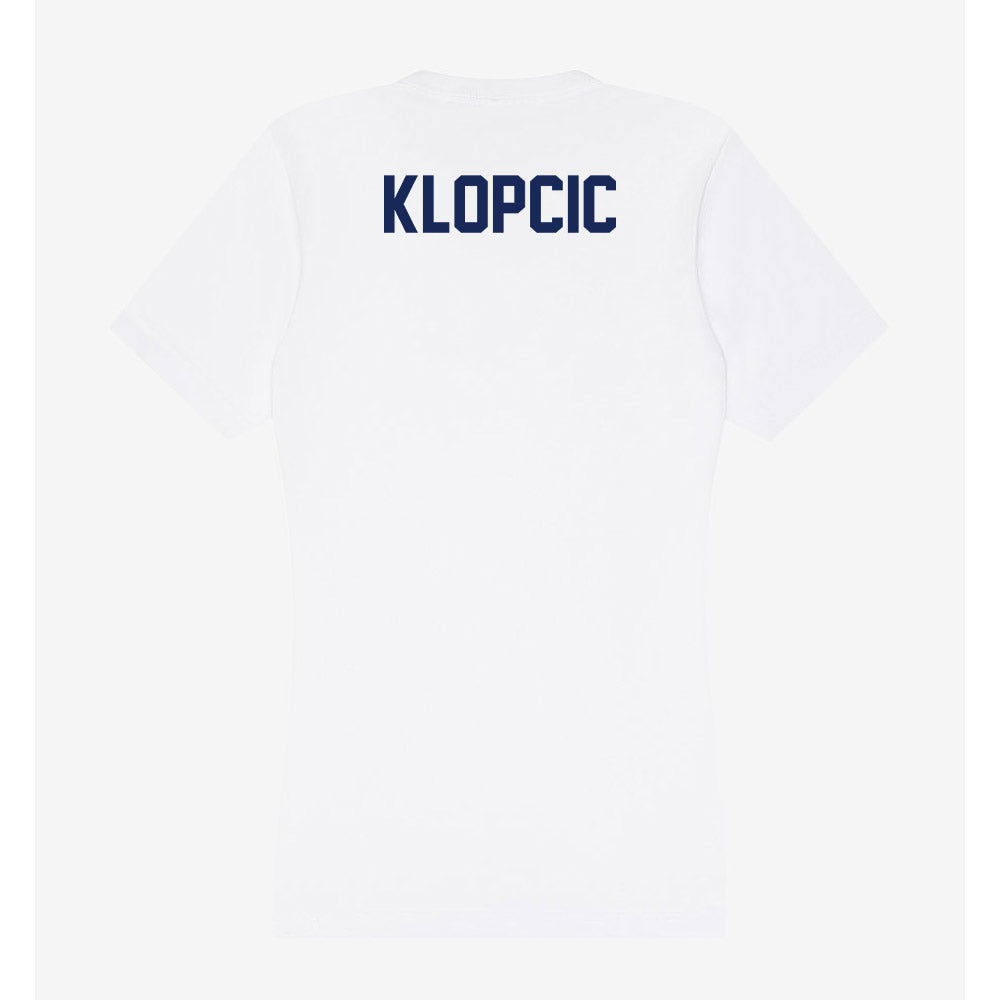 Marquette - NCAA Men's Track & Field : Andrew Klopcic - Women's V-Neck T-Shirt-1