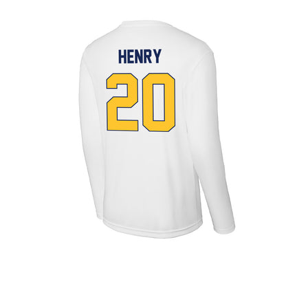 Marquette - NCAA Men's Lacrosse : John Paul Henry - Activewear Long Sleeve T-Shirt-1