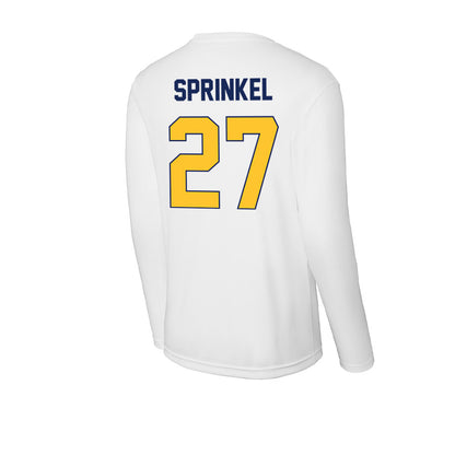 Marquette - NCAA Women's Lacrosse : Ava Sprinkel - Activewear Long Sleeve T-Shirt-1