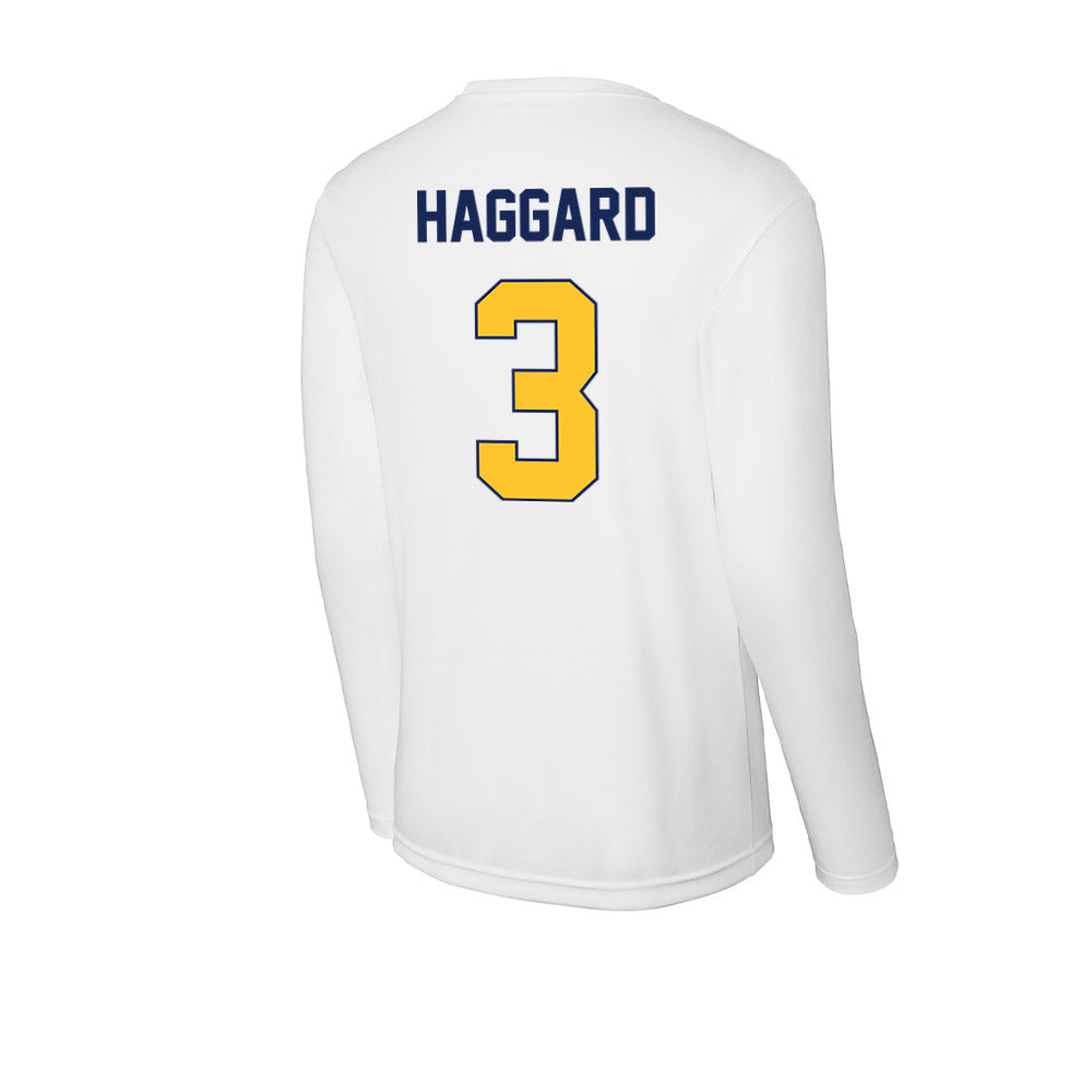 Marquette - NCAA Women's Volleyball : Isabela Haggard - Activewear Long Sleeve T-Shirt-1