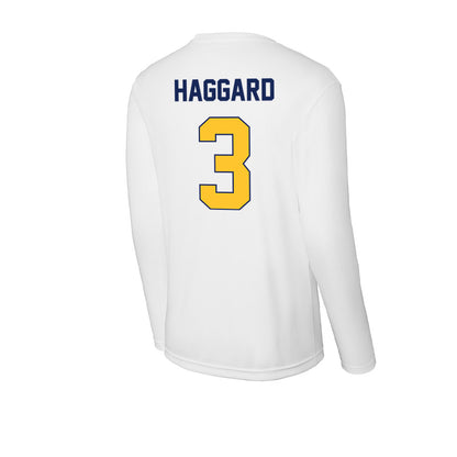 Marquette - NCAA Women's Volleyball : Isabela Haggard - Activewear Long Sleeve T-Shirt-1