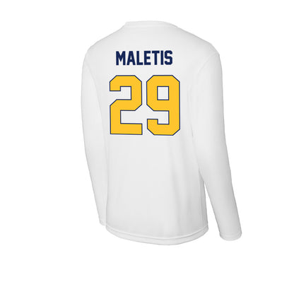 Marquette - NCAA Women's Soccer : Alexa Maletis - Activewear Long Sleeve T-Shirt-1